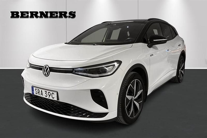 Vit Begagnad 2023 VW ID.4 GTX SUV | 429 900 kr (Dyr) - Bild 1/4