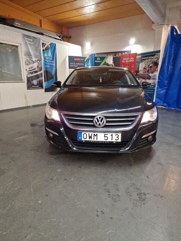 Svart Begagnad 2010 VW CC Highline Sedan | 67 900 kr (Dyr) - Bild 1/4