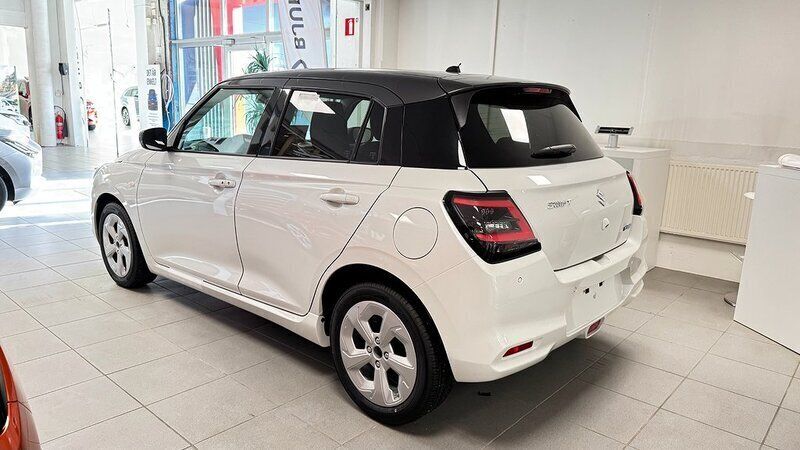 Ny Suzuki Swift 83 HK (61 kW) 2025 Vit Halvkombi