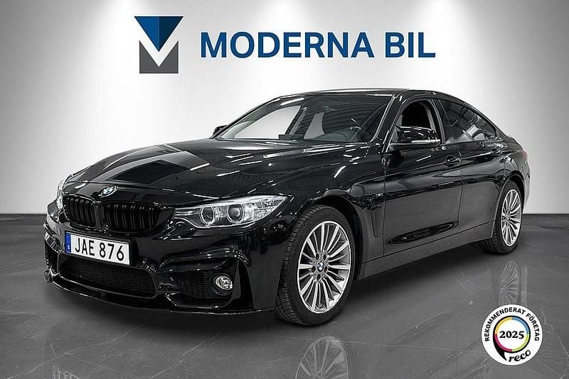 Begagnad BMW 420 Gran Coupé Shadowline 2015 Svart Sportkupé