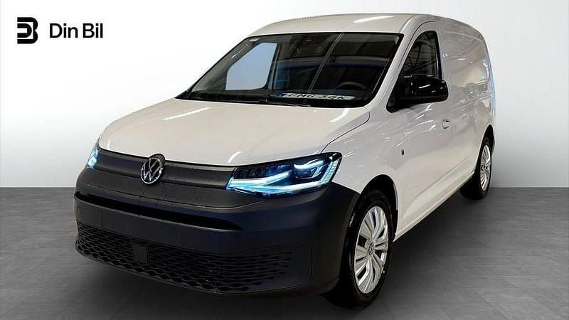 Vit (candyvit) Ny 2025 VW Caddy Maxi Minibuss | 396 002 kr (Superpris) - Bild 1/4