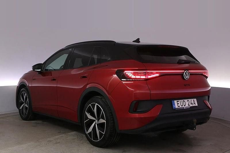 Begagnad VW ID.4 GTX 250 kW (340 HK) 2023 Röd SUV