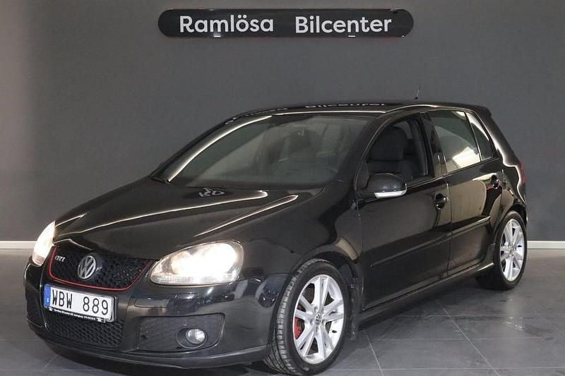 Begagnad VW Golf V GTI 200 HK (147 kW) 2006 Svart Halvkombi
