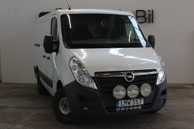 Vit Begagnad 2014 Opel Movano Van | 129 900 kr (Marknadspris) - Bild 1/4