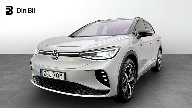 Scale silver metallic bla Begagnad 2023 VW ID.4 GTX SUV | 439 900 kr (Dyr) - Bild 1/4