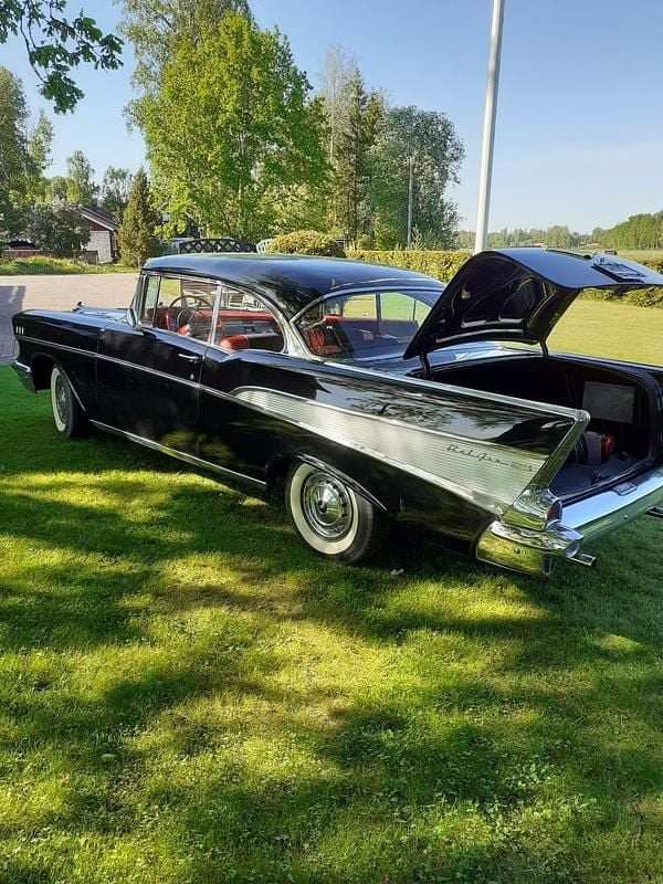 Begagnad Chevrolet Bel Air Sport 248 HK (182 kW) 1957 Svart Sportkupé