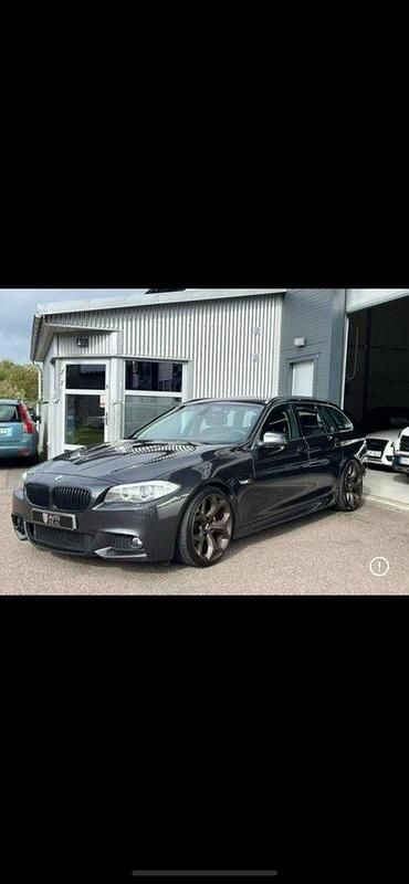 Grå Begagnad 2014 BMW 520 Kombi | 95 000 kr (Marknadspris) - Bild 1/4