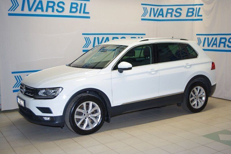 Vit Begagnad 2019 VW Tiguan SUV | 239 000 kr (Marknadspris) - Bild 1/4