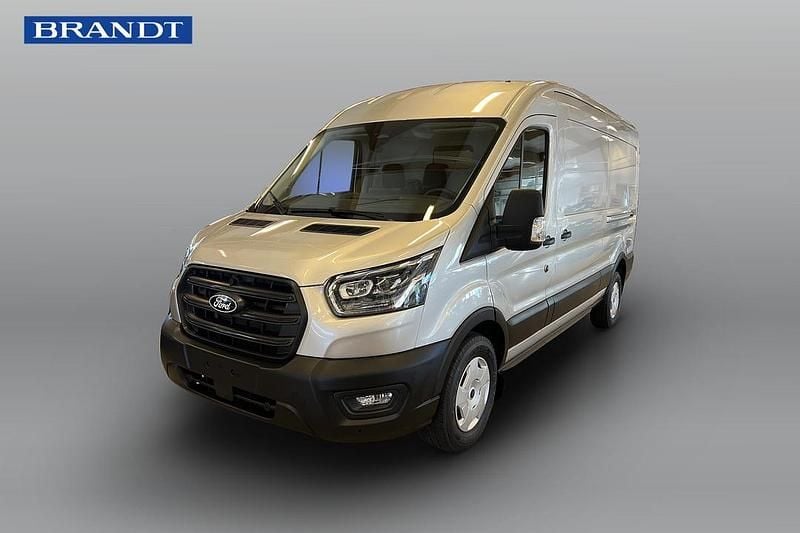 Grå Begagnad 2025 Ford Transit Pickup | 549 000 kr - Bild 1/4