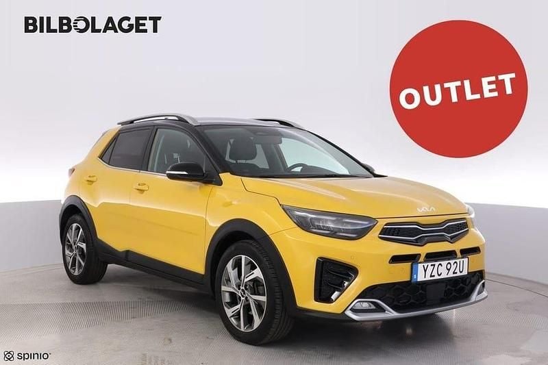 Begagnad Kia Stonic GT-Line 121 HK (88 kW) 2021 Gul SUV