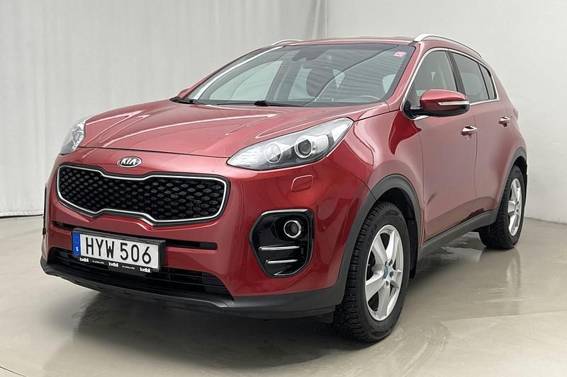 Röd Begagnad 2016 Kia Sportage Comfort SUV | 134 900 kr (Marknadspris) - Bild 1/4