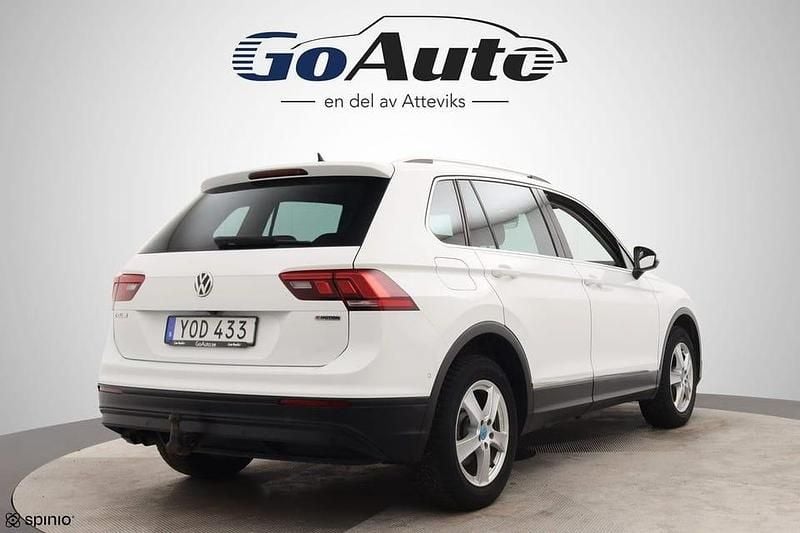Begagnad VW Tiguan 150 HK (110 kW) 2018 Vit SUV