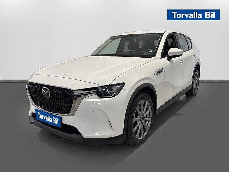 Vit Begagnad 2022 Mazda CX-60 Exclusive-Line SUV | 399 900 kr (Marknadspris) - Bild 1/4