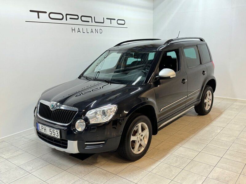 Svart Begagnad 2011 Skoda Yeti SUV | 69 900 kr (Marknadspris) - Bild 1/4