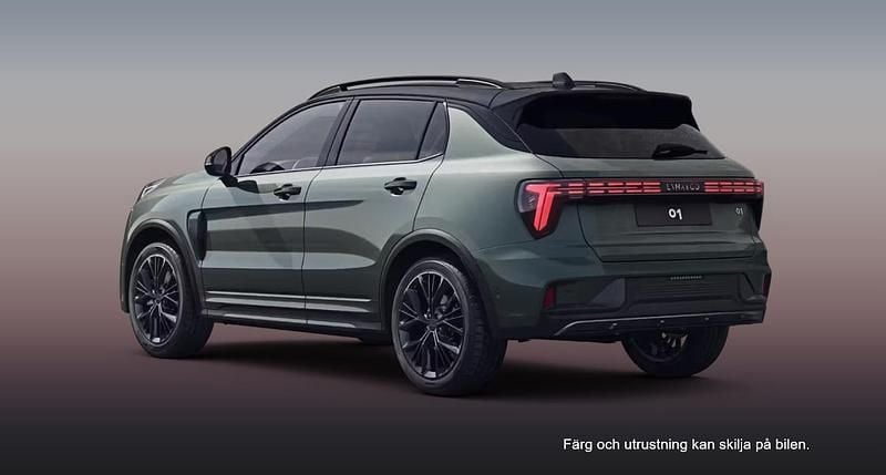 Ny Lynk & Co 01 2025 Grön SUV