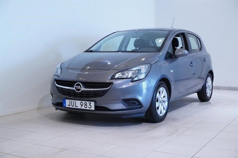 Grå Begagnad 2015 Opel Corsa Halvkombi | 89 900 kr (Marknadspris) - Bild 1/4