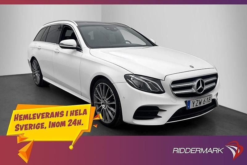 Vit Begagnad 2018 Mercedes E400 | 289 900 kr - Bild 1/3