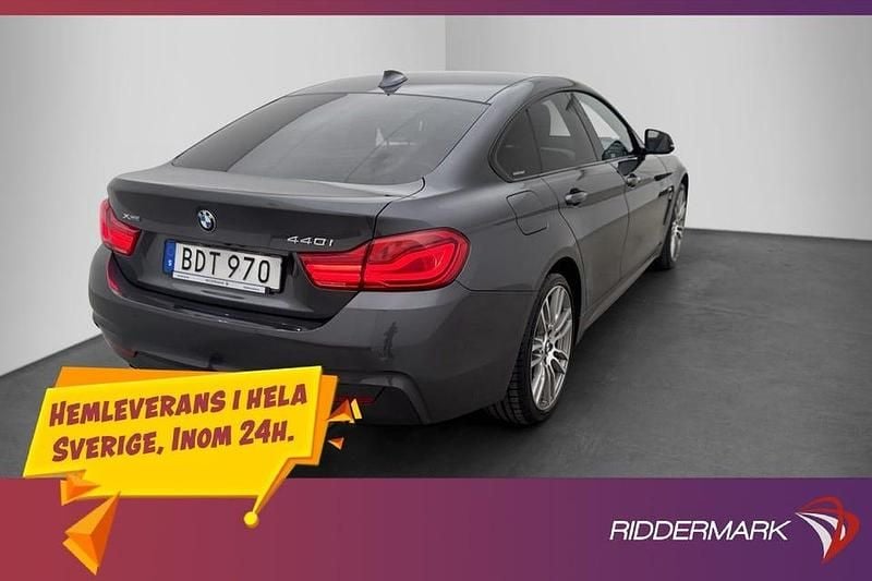 Begagnad BMW 440 M Sport 326 HK (239 kW) 2017 Grå Halvkombi