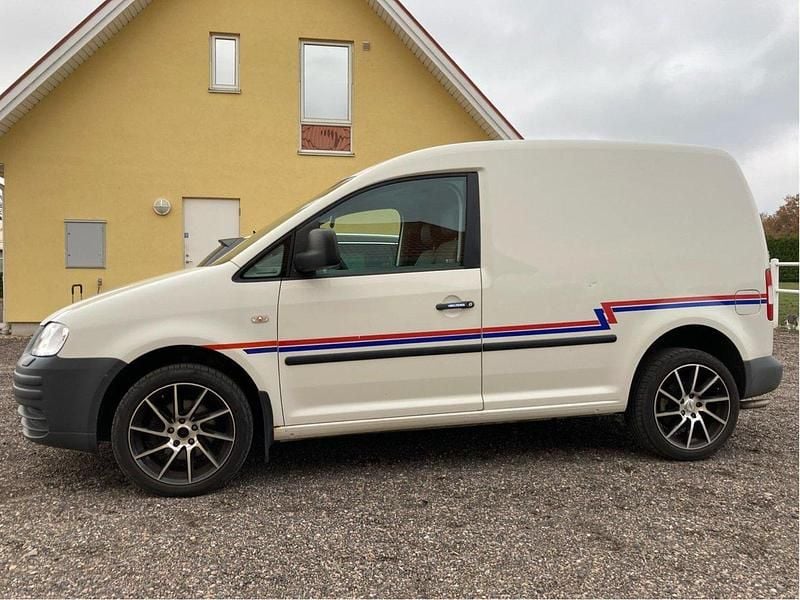 Vit Begagnad 2008 VW Caddy Minibuss | 35 000 kr (Bra pris) - Bild 1/4