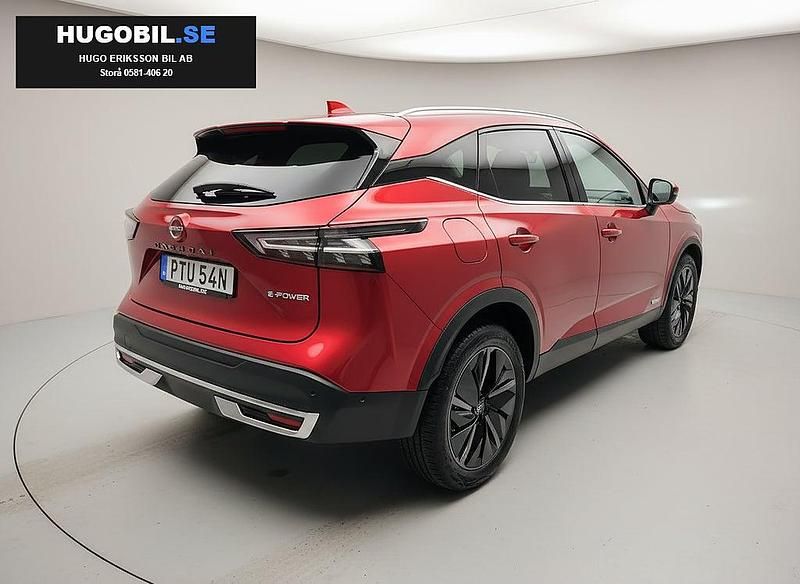 Ny Nissan Qashqai Tekna 190 HK (139 kW) 2025 Röd (sunset red) SUV