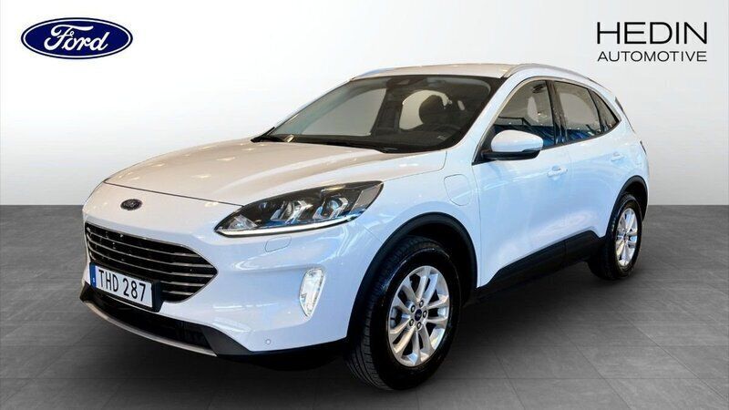 Vit (white) Begagnad 2022 Ford Kuga Titanium SUV | 259 900 kr (Bra pris) - Bild 1/4