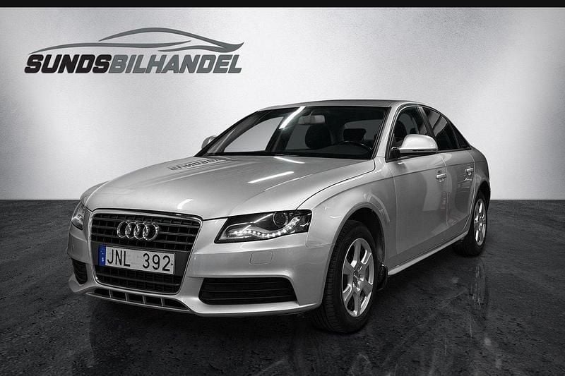 Silver Begagnad 2008 Audi A4 Sedan | 54 800 kr (Marknadspris) - Bild 1/4