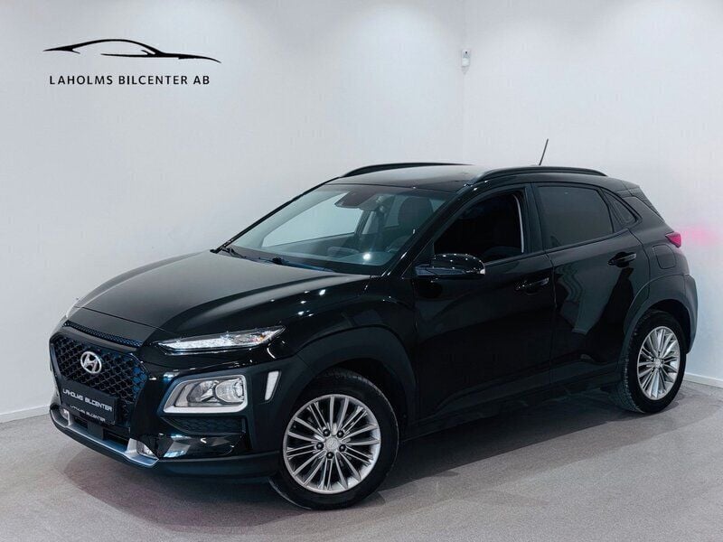 Svart Begagnad 2019 Hyundai Kona Trend SUV | 179 900 kr (Marknadspris) - Bild 1/4
