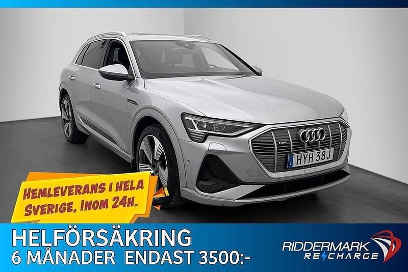 Silver Begagnad 2020 Audi e-tron S-Line SUV | 289 900 kr (Lite dyr) - Bild 1/4