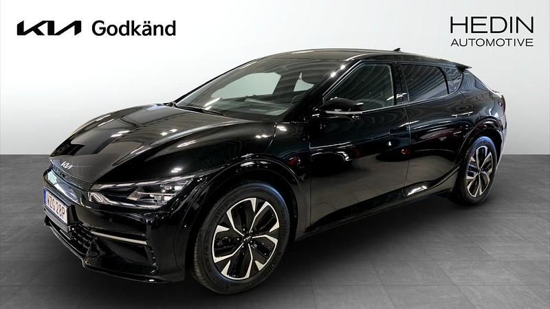 Svart (black) Begagnad 2022 Kia EV6 3 SUV | 479 900 kr (Marknadspris) - Bild 1/4