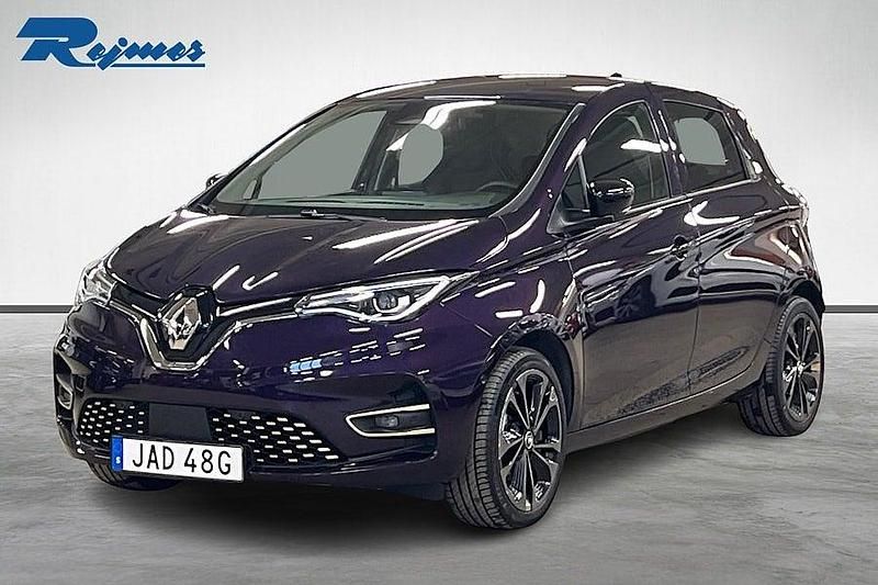 Lila Begagnad 2022 Renault Zoe Iconic Halvkombi | 189 800 kr (Marknadspris) - Bild 1/4