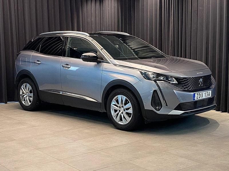 Grå Begagnad 2022 Peugeot 3008 Business-Line SUV | 289 500 kr (Lite dyr) - Bild 1/4