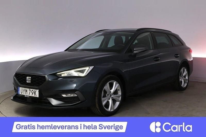 Begagnad Seat Leon ST FR 204 HK (150 kW) 2021 Grå Kombi