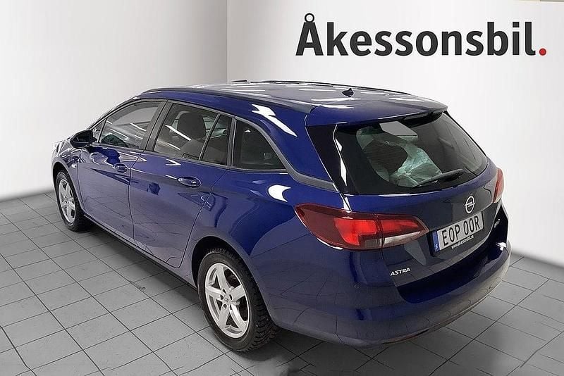 Begagnad Opel Astra 110 HK (80 kW) 2018 Blå Kombi
