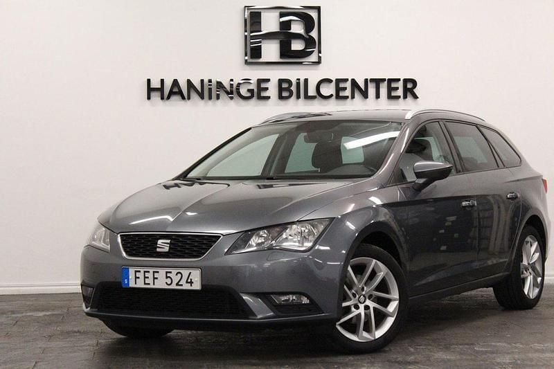 Mörkgrå (grå) Begagnad 2016 Seat Leon ST Style Kombi | 119 900 kr (Marknadspris) - Bild 1/4