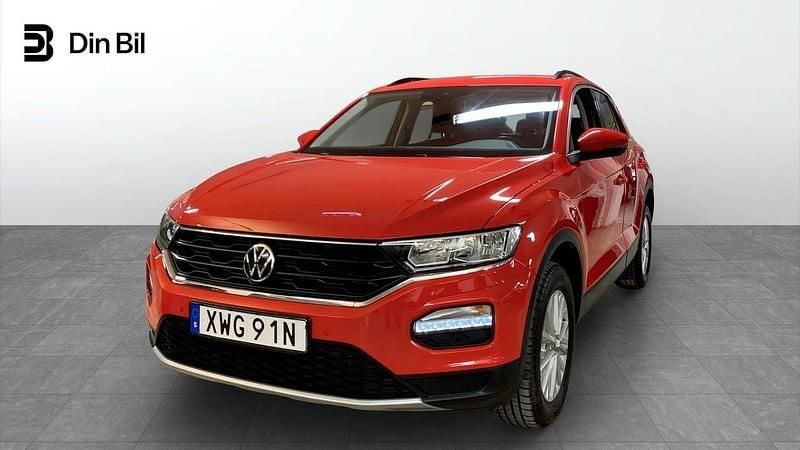 Röd Begagnad 2020 VW T-Roc SUV | 249 900 kr (Marknadspris) - Bild 1/4