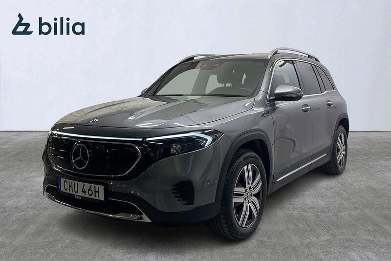 Mörkgrå Begagnad 2022 Mercedes EQB300 SUV | 398 000 kr (Bra pris) - Bild 1/4
