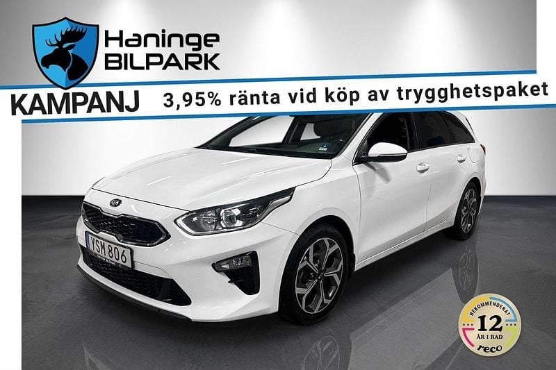 Vit Begagnad 2018 Kia Ceed Sportswagon Advance Kombi | 169 995 kr (Marknadspris) - Bild 1/2