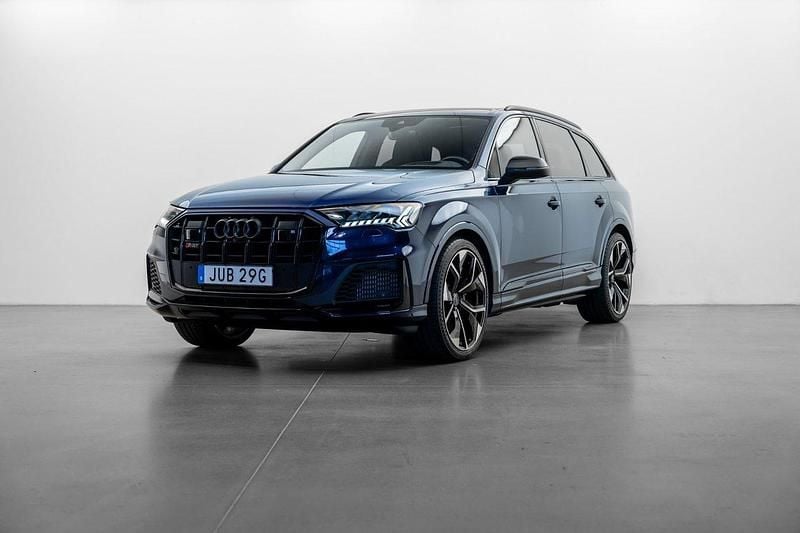 Blå Begagnad 2019 Audi SQ7 SUV | 749 000 kr (Lite dyr) - Bild 1/4