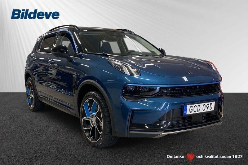 Blå Begagnad 2022 Lynk & Co 01 SUV | 299 900 kr (Marknadspris) - Bild 1/4