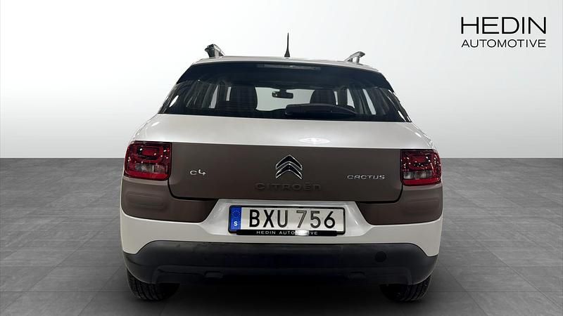 Begagnad Citroën C4 Cactus Feel 92 HK (67 kW) 2014 Vit Halvkombi