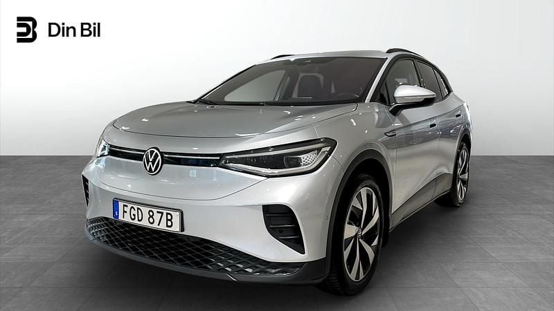 Begagnad VW ID.4 Pro Performance 150 kW (204 HK) 2022 Silver SUV