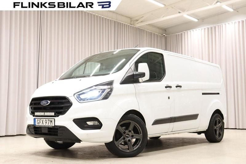 Vit Begagnad 2021 Ford Transit Custom Van | 269 800 kr (Dyr) - Bild 1/4