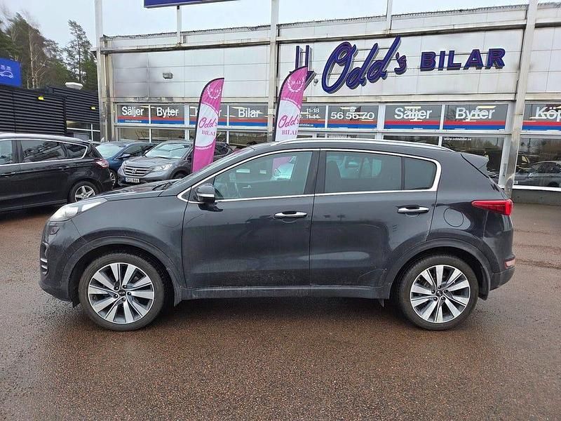 Begagnad Kia Sportage Advance 116 HK (85 kW) 2016 Svart SUV