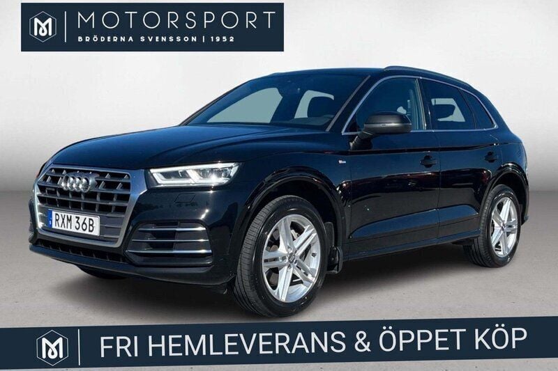 Svart (svart metallic) Begagnad 2020 Audi Q5 S-Line SUV | 339 900 kr (Superpris) - Bild 1/1