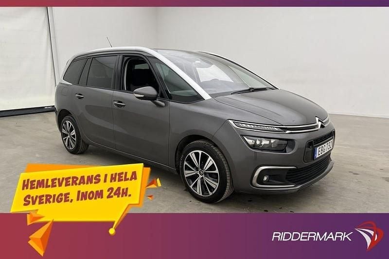 Grå Begagnad 2017 Citroën Grand C4 Picasso Minibuss | 119 800 kr (Marknadspris) - Bild 1/3
