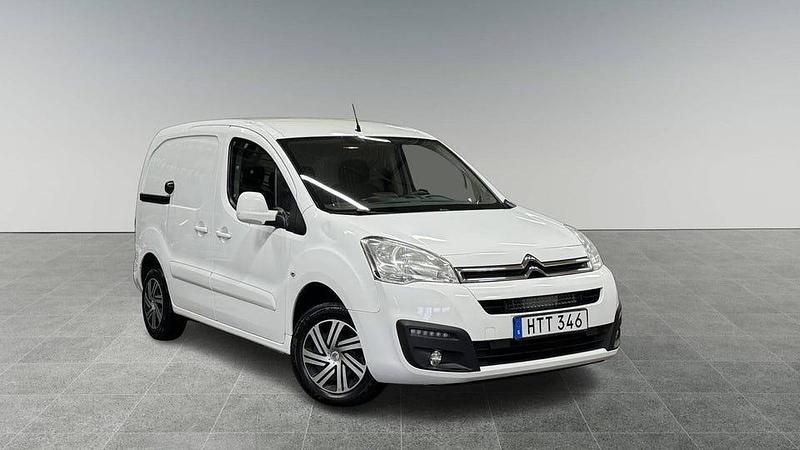 Vit Begagnad 2017 Citroën Berlingo Van | 79 900 kr (Bra pris) - Bild 1/4