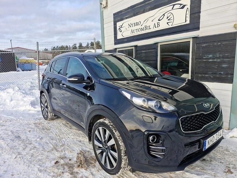 Svart Begagnad 2016 Kia Sportage Advance SUV | 154 900 kr (Lite dyr) - Bild 1/4