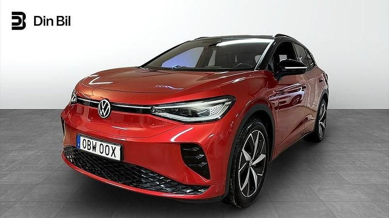 Mörkröd Begagnad 2022 VW ID.4 GTX SUV | 439 900 kr (Dyr) - Bild 1/4