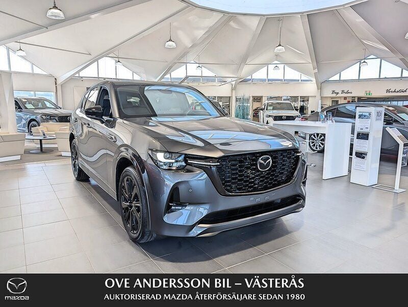 Grå Ny 2024 Mazda CX-60 Homura-Line SUV | 570 500 kr (Bra pris) - Bild 1/4