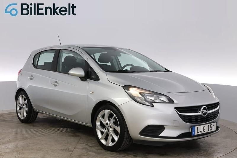 Begagnad Opel Corsa Enjoy 91 HK (66 kW) 2017 Grå Halvkombi